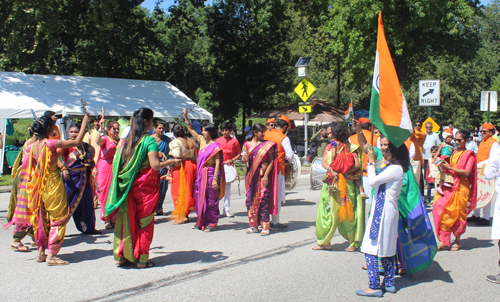 India Cultural Garden in Parade of Flags 2022